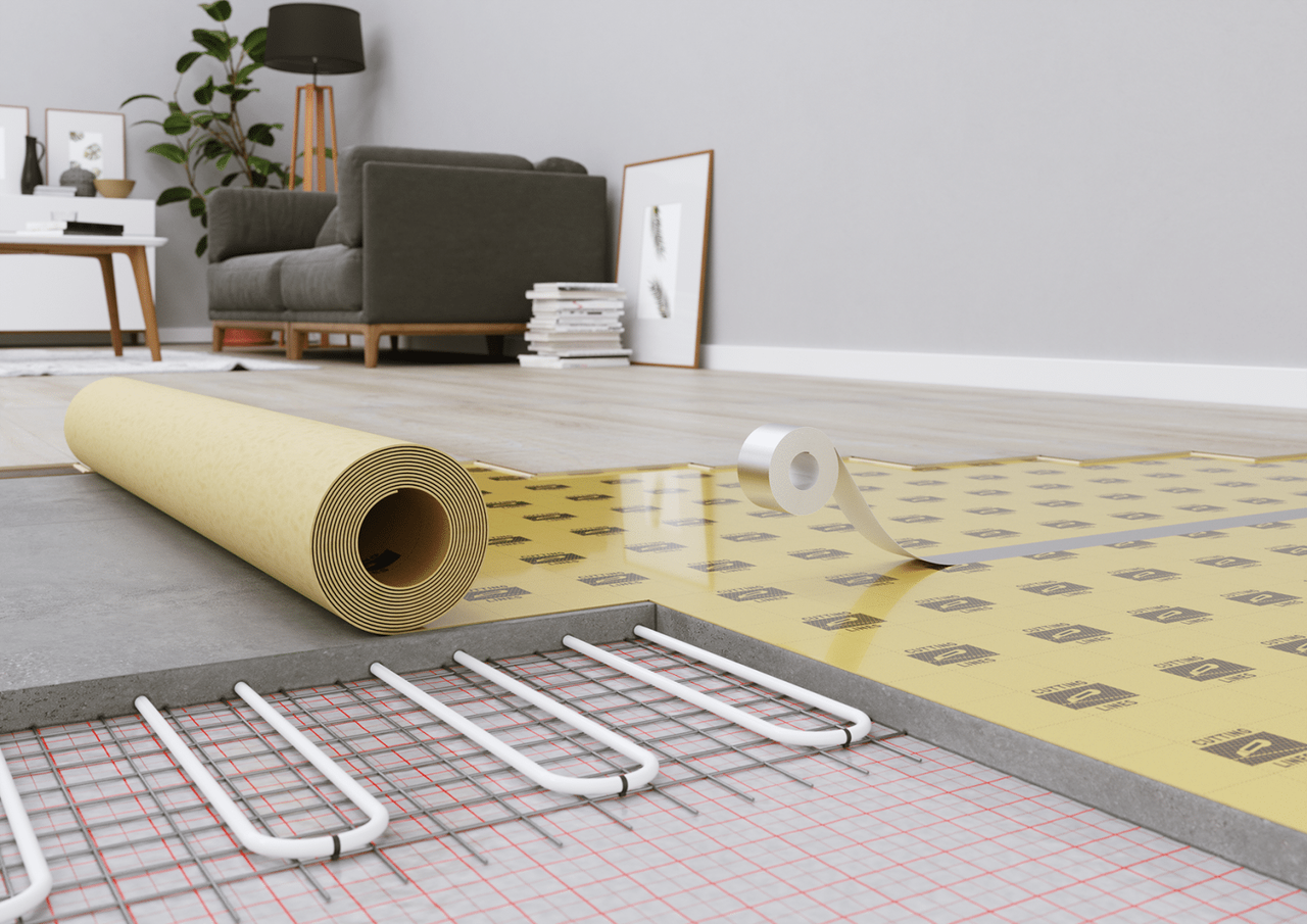 LVT Underlag med Dampspærre - 1 x 6 m