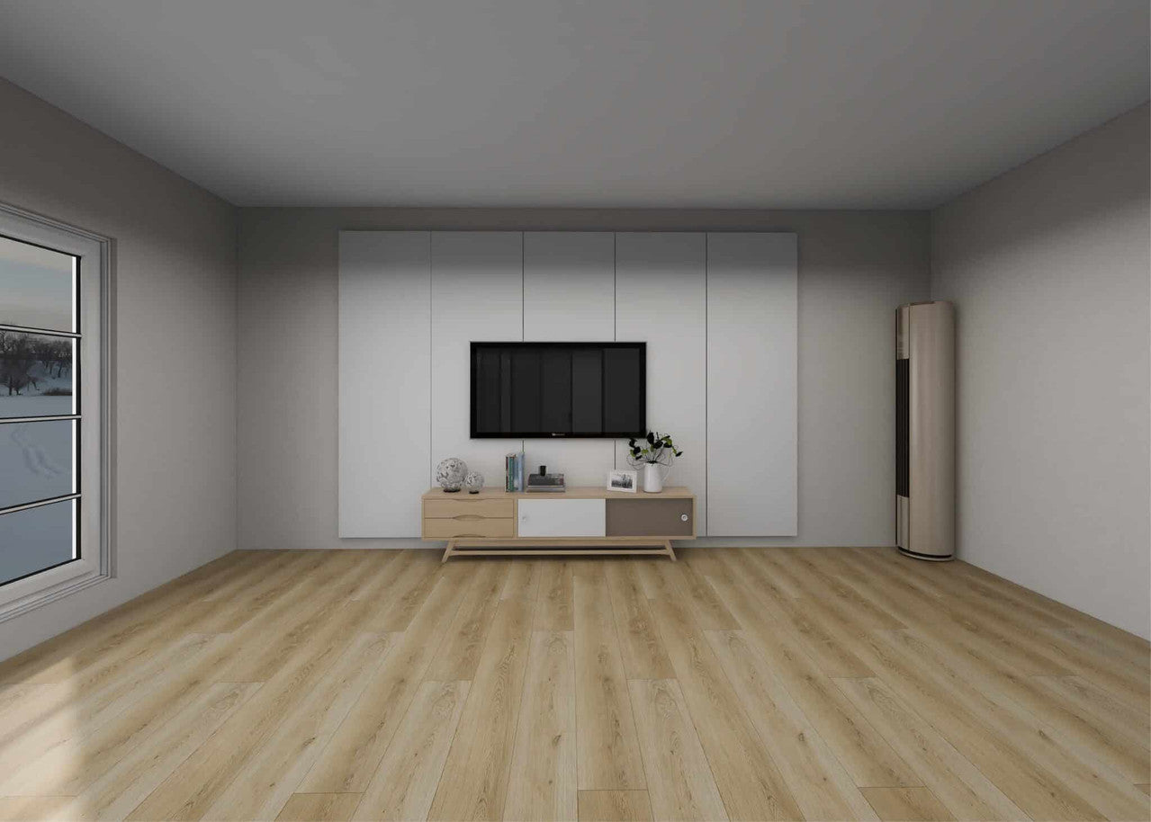 Elite Large Eksklusiv Vinylgulv i Plank - Lys Eg - Kork bagside - G5/G2 Kliksystem - 99337