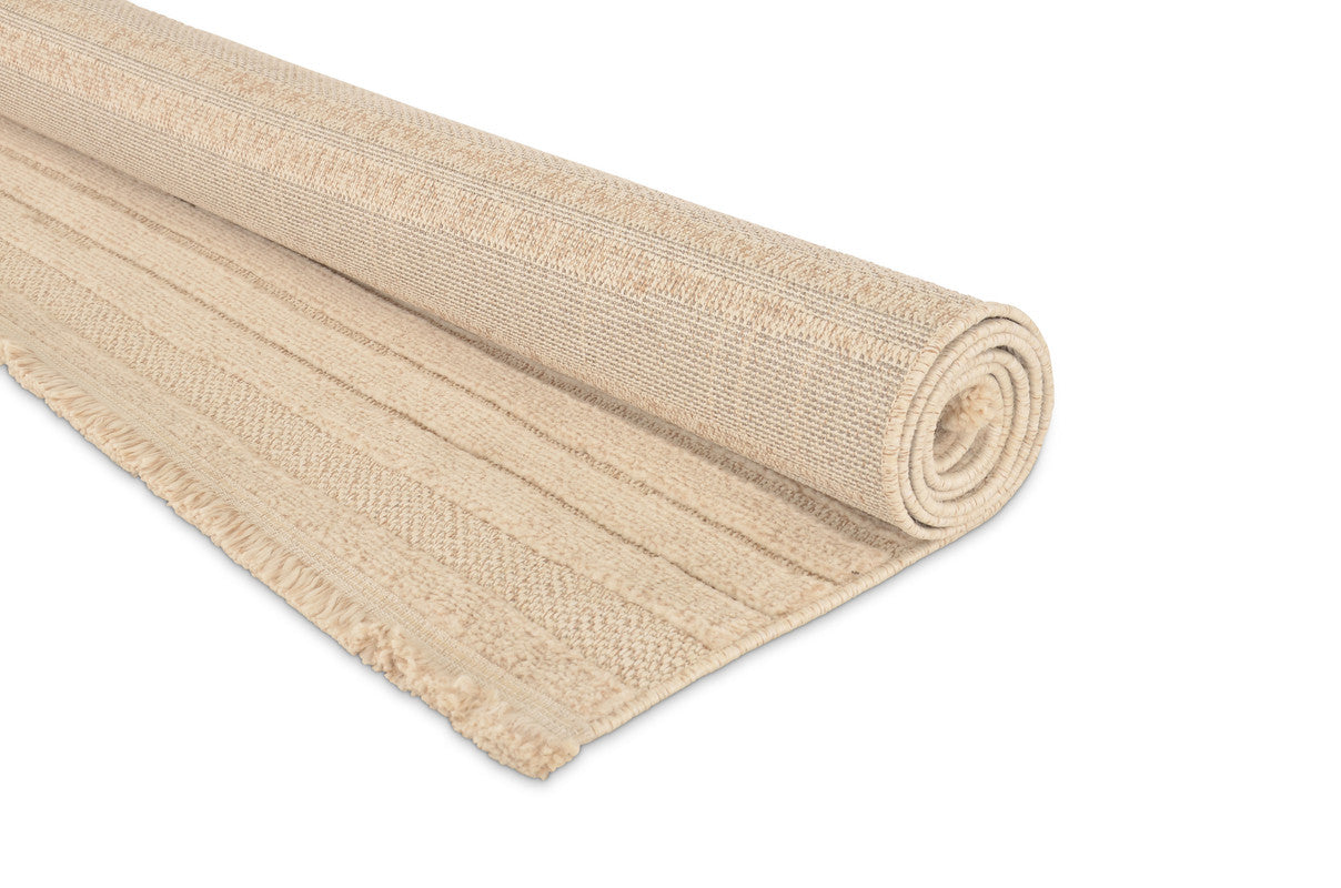 Tæppe - INDIGO - Creme - 60x100 cm