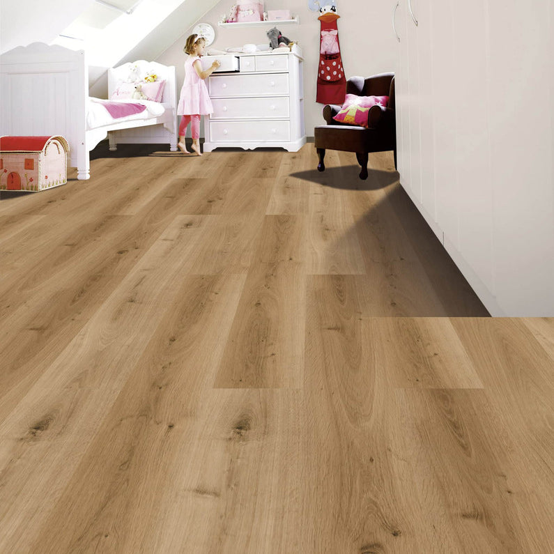 Elite Vinylgulv i Plank - Lys Natur - Kork bagside - G5/G2 Kliksystem - 15185
