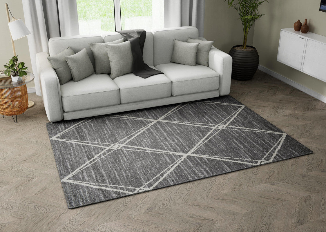 Tæppe - FIRENZE - Grå - 60x100 cm