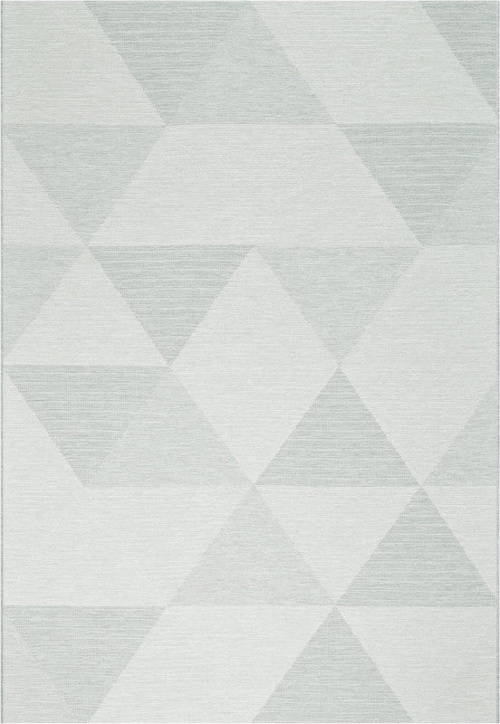 Fladvævet tæppe - Palermo - 80x150 cm - Grå