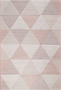 Fladvævet tæppe - Palermo - 80x150 cm - Orkide