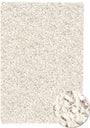Blødt tæppe - Starlight - Firkantet - 133x195 cm - Offwhite