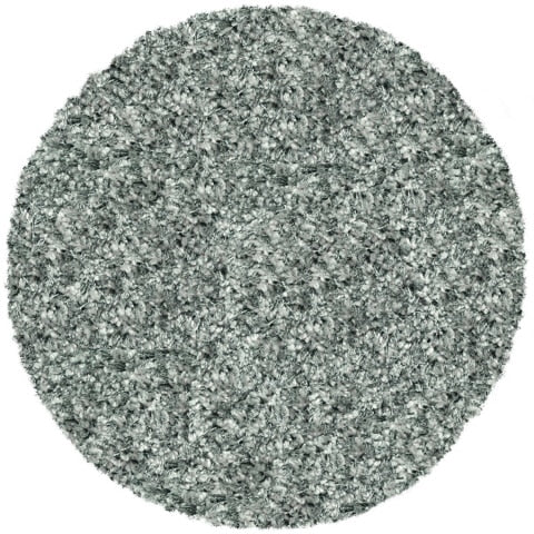 Rundt tæppe - Starlight - Rund Ø 160 cm - Antracit