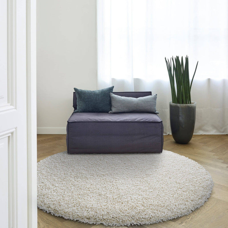 Rundt tæppe - Starlight - Rund Ø 160 cm - Offwhite