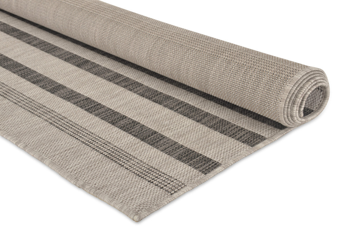 Tæppe - TERRACE - Grå - 80x150 cm