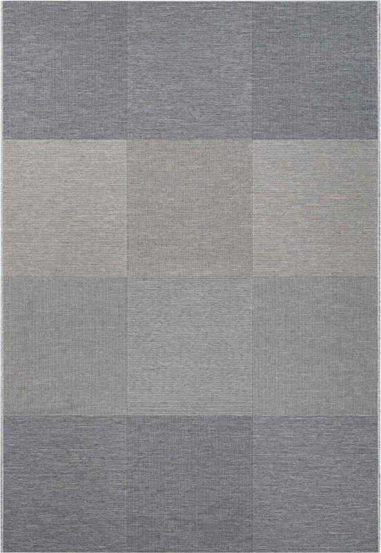 Fladvævet tæppe - Venedig - 80x150 cm - Antracit