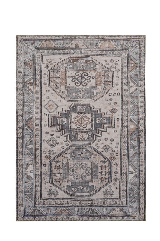 Blødt mikrofibertæppe - WILLOW - Beige - 60x100 cm